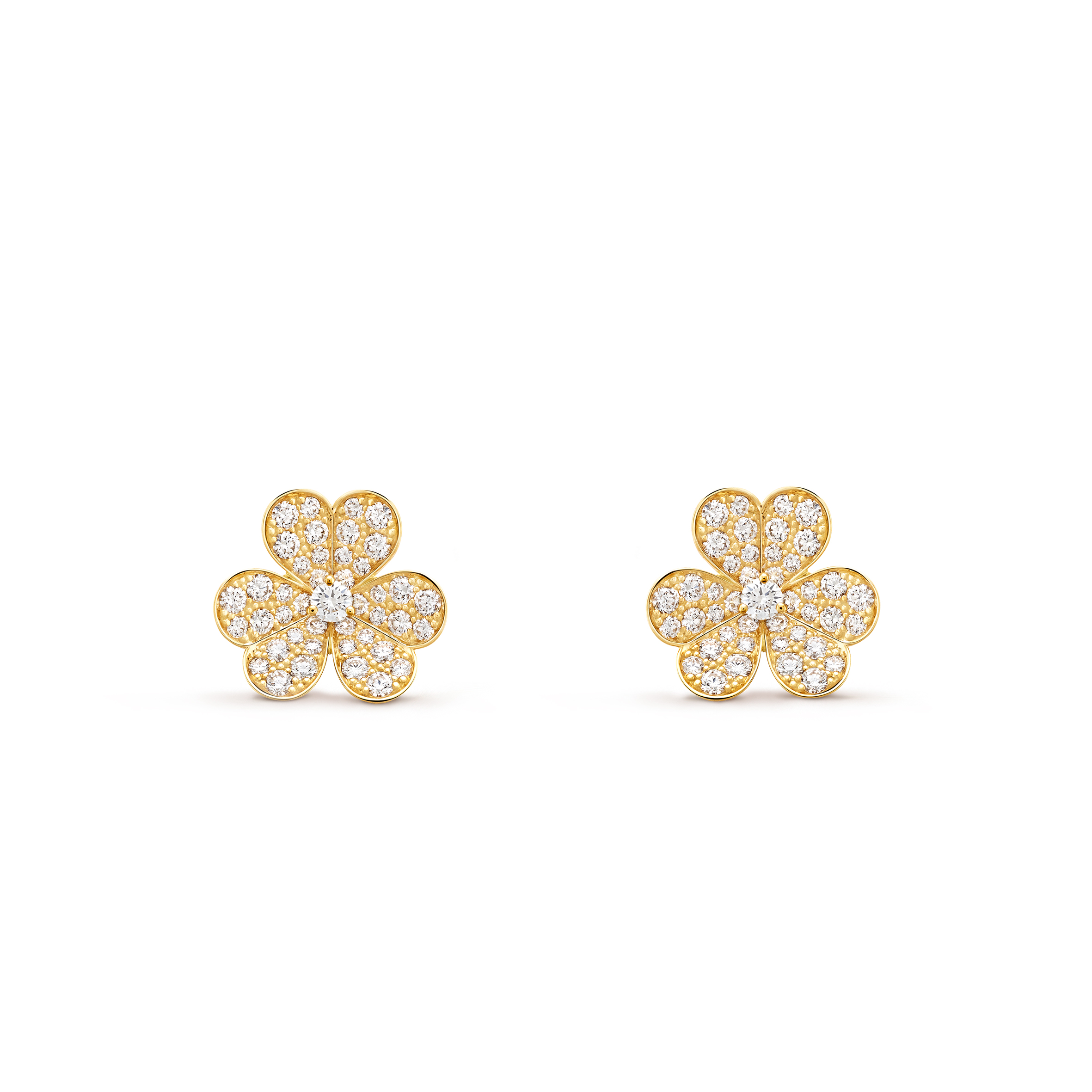 V*N CL*F arpels frivole earrings, small model vcarp0j900